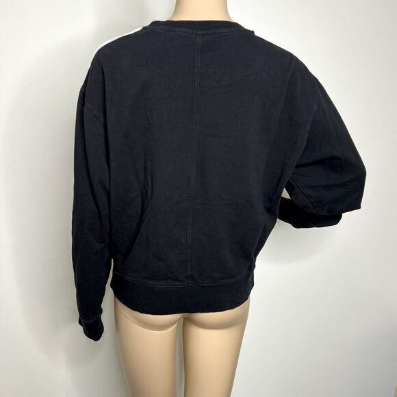 Champion Black Reflective Stripe Crewneck Sweatshirt - Picture 3 of 7